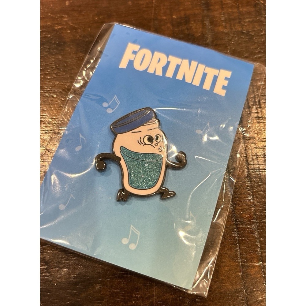 E3 2019 Fortnite Party Royale Slurp Juice Pin New in Package